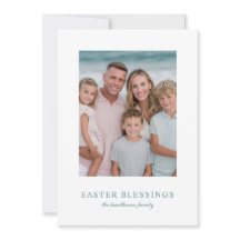 Elegant Photo Easter Blessings 