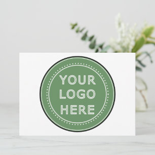 Tarjeta Festiva Elegante, contemporáneo, pulido y personalizable.