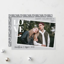 Elegante Día de San Valentín de la pareja romántic