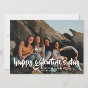 Tarjeta Festiva Elegante el día de San Valentín Bestie