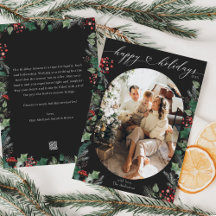 Elegante foto botánica de carbón 