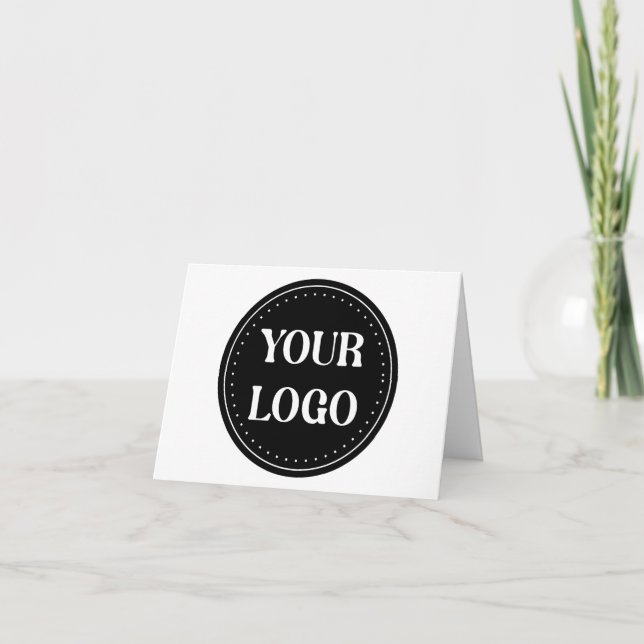 Tarjeta Festiva elegante, moderno, refinado y editable. (Anverso)