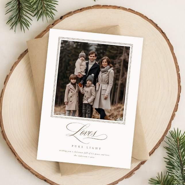 Tarjeta Festiva Elegante Navidades de fotografía cristiana religio (Subido por el creador)