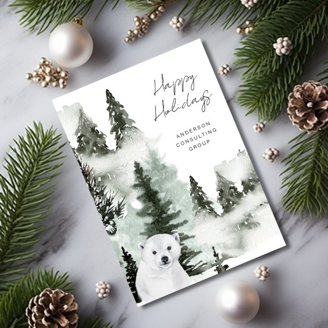 Tarjeta Festiva Elegante negocio de paz y alegría para los bosques (Subido por el creador)