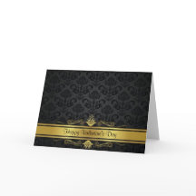 Elegante negro y oro