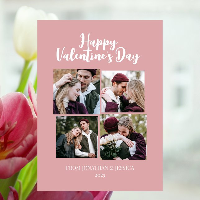 Tarjeta Festiva Elegante pareja romántica día de San Valentín 4 fo (Subido por el creador)