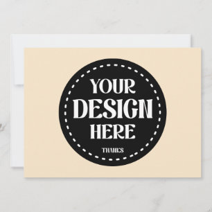 Tarjeta Festiva Elegante, refinado, elegante y minimalista