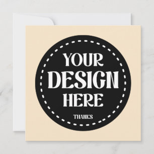 Tarjeta Festiva Elegante, refinado, elegante y minimalista