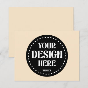 Tarjeta Festiva Elegante, refinado, elegante y minimalista