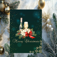 Elegante Verde,Copos de nieve,Vino de Poinsettia