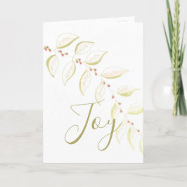 Tarjeta Festiva Elegante Y Artesano