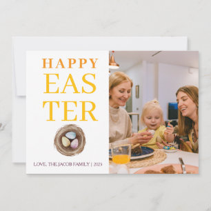Tarjeta Festiva Elegante y moderna foto de guión de bendición de P