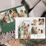 Tarjeta Festiva Elegante y simple 7 Navidades de FOTOS Saludos<br><div class="desc">Navidades Elegantes Y Elegantes De Fotografía Saludando La Tarjeta De Vacaciones. Sorprende y trae alegría a los cercanos y hace que la celebración sea inolvidable. Para una mayor personalización,  haga clic en el enlace "personalizar adicional" y utilice nuestra herramienta de diseño para modificar esta plantilla.</div>