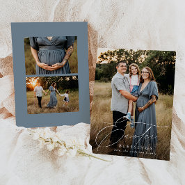 Tarjeta Festiva Elegantes Bendiciones de Pascua 3 Foto