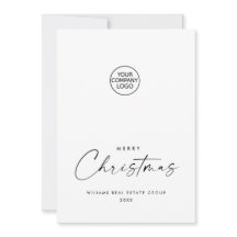 Elegantes Navidades corporativos Minimalistas salu