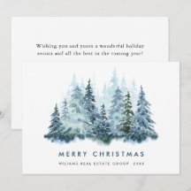 Elegantes Navidades corporativos minimalistas salu