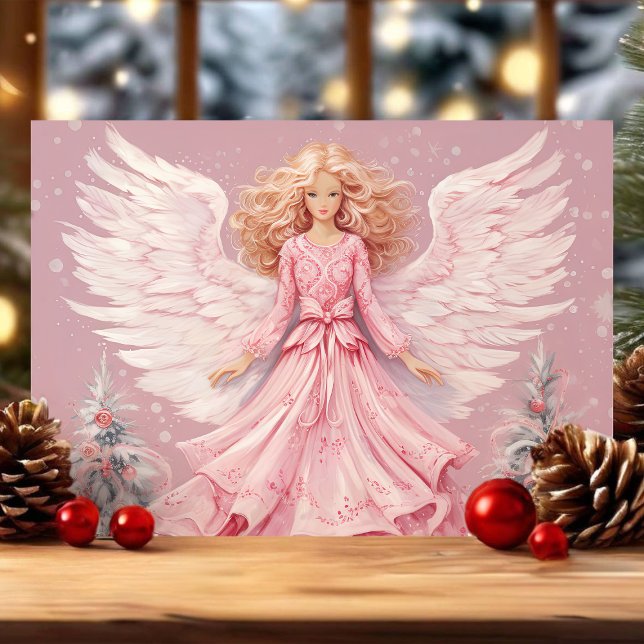 Tarjeta Festiva Elegantes Navidades de Ángel Rosa (Subido por el creador)