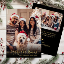 Elegantes Navidades de fotografías de Black Gold S