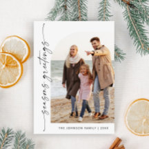 Elegantes Navidades de FOTOS sencillamente saludan