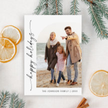 Elegantes Navidades de FOTOS sencillamente saludan