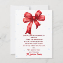 Elegantes Navidades de Red Bow SnowFlake