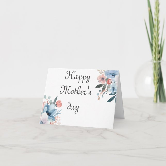 Tarjeta Festiva Elegantes personajes rosados fotografian Día de la (Anverso)