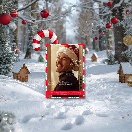 Tarjeta Festiva Elf Approval Rating boyfriend husband magazine