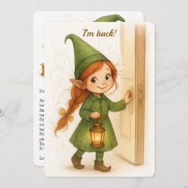 Tarjeta Festiva Elf Arrival Letter | Special Delivery from the Nor