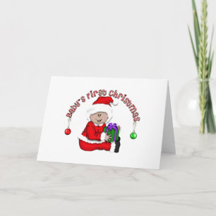 Tarjeta Festiva Elf Baby - Camisetas y regalos latinos