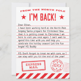 Tarjeta Festiva Elf está de vuelta