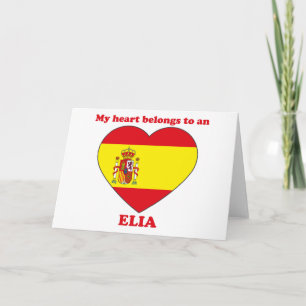 Tarjeta Festiva Elia