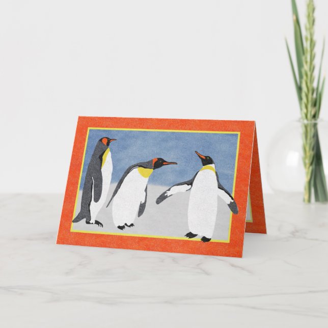 Tarjeta Festiva ¿Ella dijo qué? (Anverso)