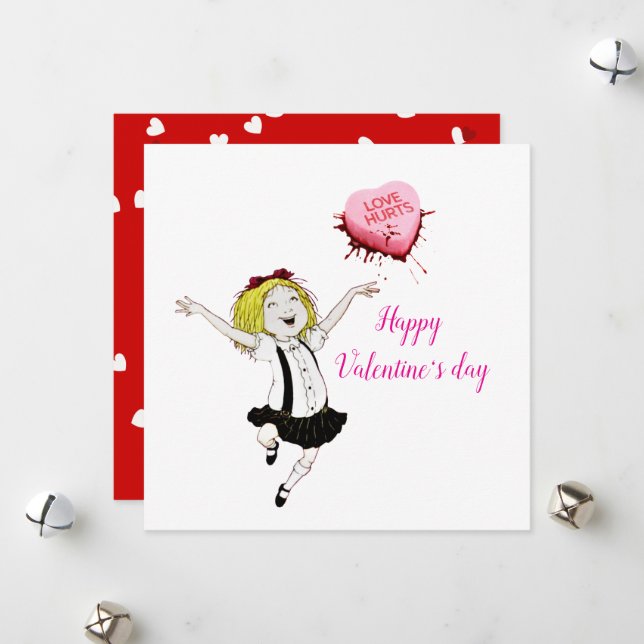 Tarjeta Festiva Eloise en el día de San Valentín (Anverso/Reverso In Situ)