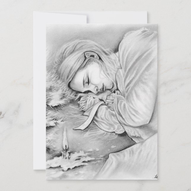 Tarjeta Festiva Elven Dreams Postcard (Anverso)