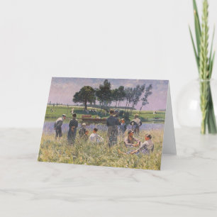 Tarjeta Festiva Emile Claus - Picnic