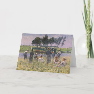 Tarjeta Festiva Emile Claus - Picnic