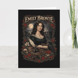 Tarjeta Festiva Emily Brontë