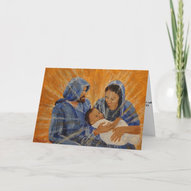 Tarjeta Festiva Emmanuel (Anverso)