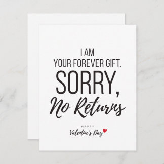 Tarjeta Festiva Emotional Valentine Card for Boyfriend Forever!