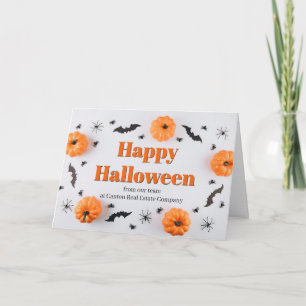 Tarjeta Festiva Empresa personalizada Feliz Halloween Lindo