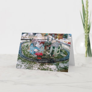 TARJETA FESTIVA EN EL CAMINO DERECHO=NAVIDADES