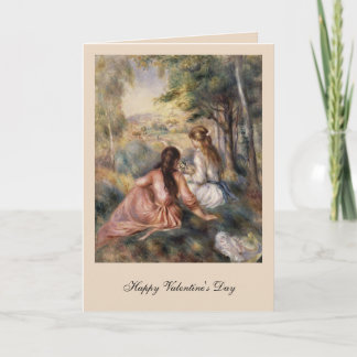 Tarjeta Festiva En el prado de Pierre-Auguste Renoir