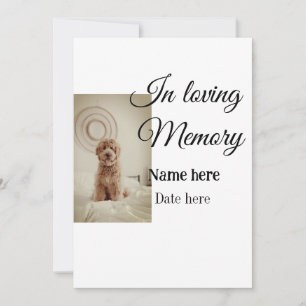 Tarjeta Festiva En la memoria amorosa mantener el recuerdo añadir