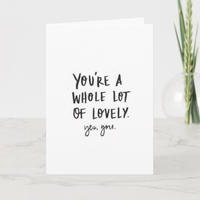 TARJETA FESTIVA ¡EN "NAVIDADES" SERÁ "ENCANTADOR" ESTAR CONTIGO! (Anverso)