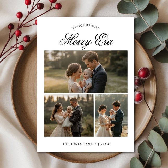 Tarjeta Festiva En nuestra brillante era de merry, divertida famil (Subido por el creador)