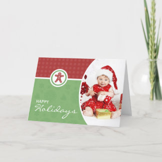 Tarjeta Festiva Encantadores Navidades de fotos doblados