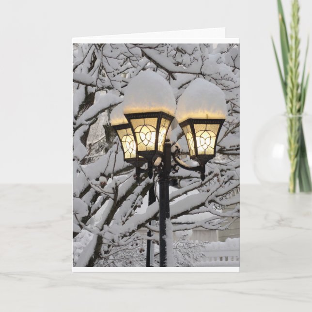 Tarjeta Festiva Encender el camino (Anverso)