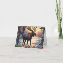 Tarjeta Festiva Encontrar Alegrías Navideñas 