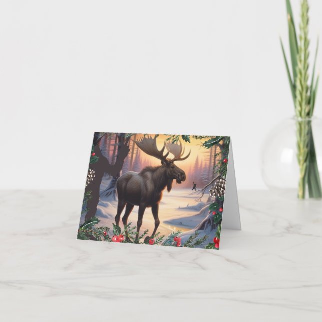 Tarjeta Festiva Encontrar Alegrías Navideñas  (Anverso)