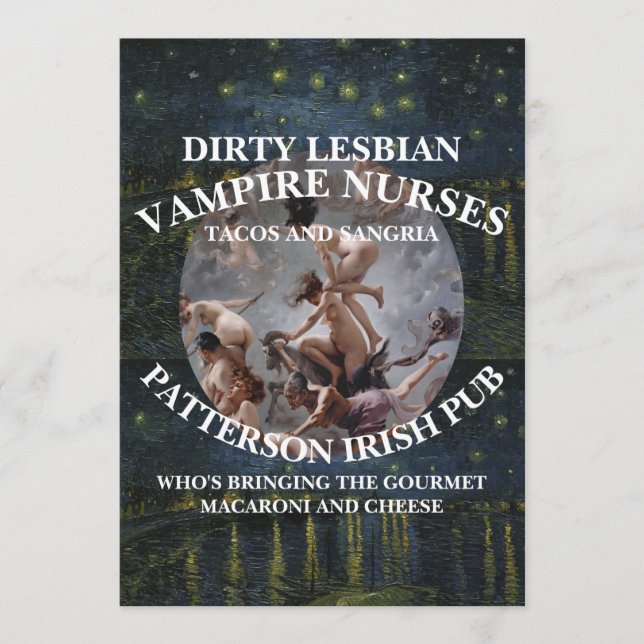 Tarjeta Festiva Enfermera de viaje desagradable 2026 2027 2028 202 (Anverso)